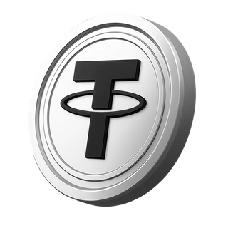 Tether USDT Kryptomünze im Abschnitt zum Stärken des Vertrauens von Anlegern